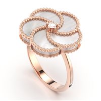 Anello La Prima Gioielli Donna BLOOMY in Oro Madreperla 3.43 Ct BLO0027RIFUPE02D - BLO0027RIFUPE02D